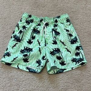 Cat & Jack Green Swim Shorts - Size small